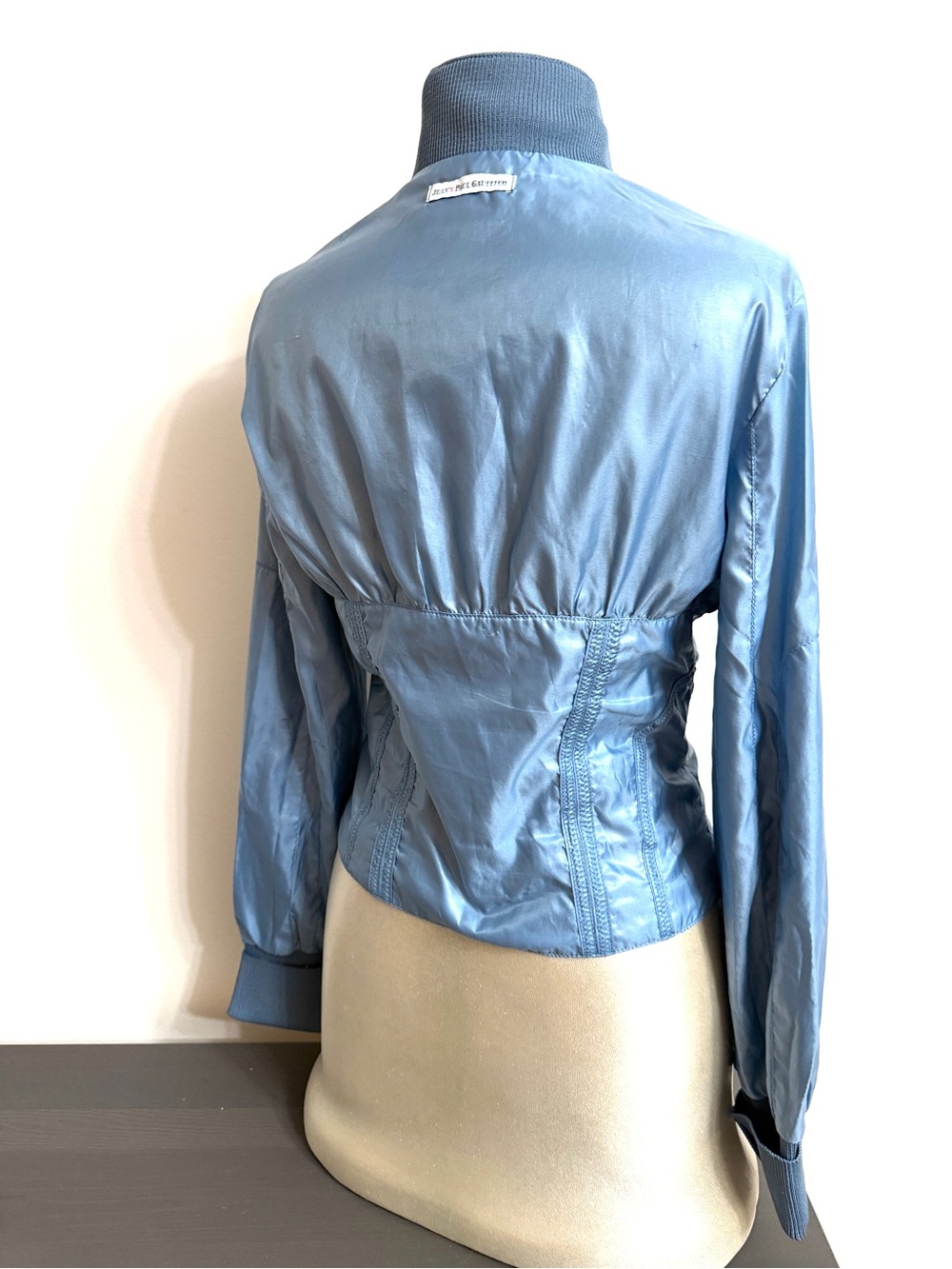 Jean Paul Gaultier Vintage Windbreaker Light Jacket Zip fits sz S M